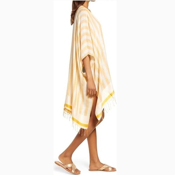 Madewell Striped Beach Cape Scarf - Picture 2 of 4